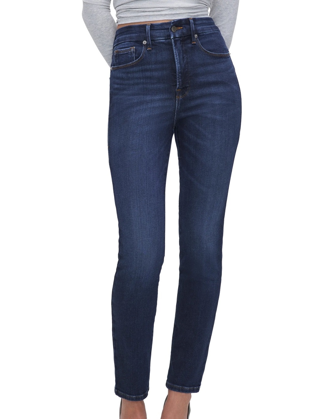 Good American Indigo Skinny Jeans